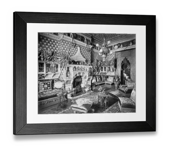 Framed Print : Moorish Room BL11409