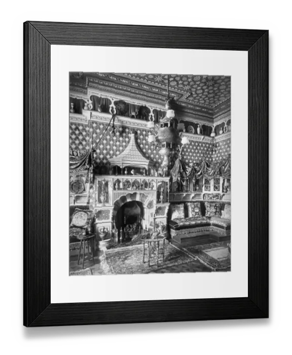 Framed Print : Moorish Room BL11411 Framed Print : Moorish Room BL11411