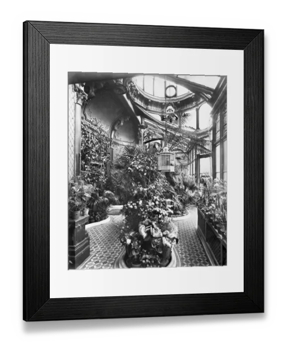 Framed Print : Courtlands, Clapham Park BL13947