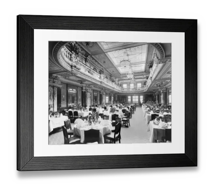 Framed Print : Lyons Popular Cafe BL18609