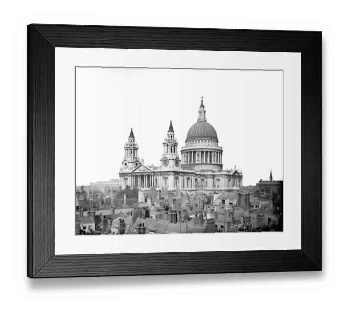 Framed Print : St Pauls Cathedral DD97_00307