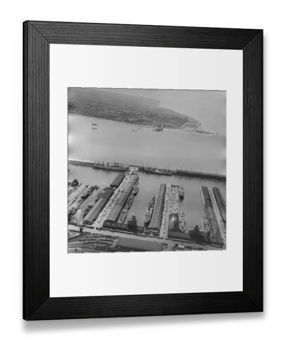 Framed Print : Alexandra Docks Liverpool EAW133870