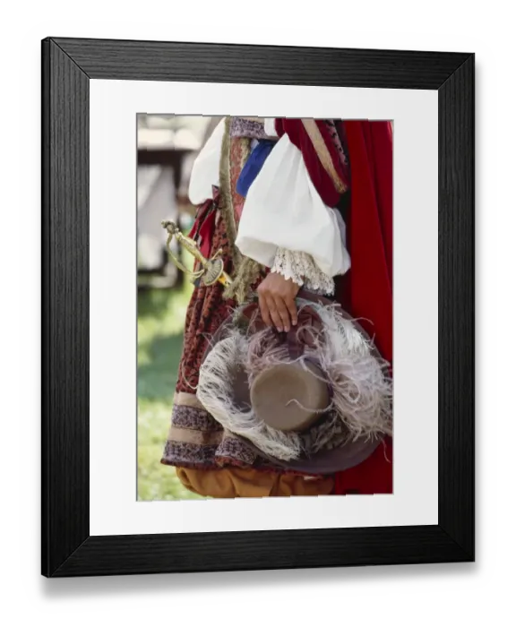 Framed Print : Charles II costume M040182