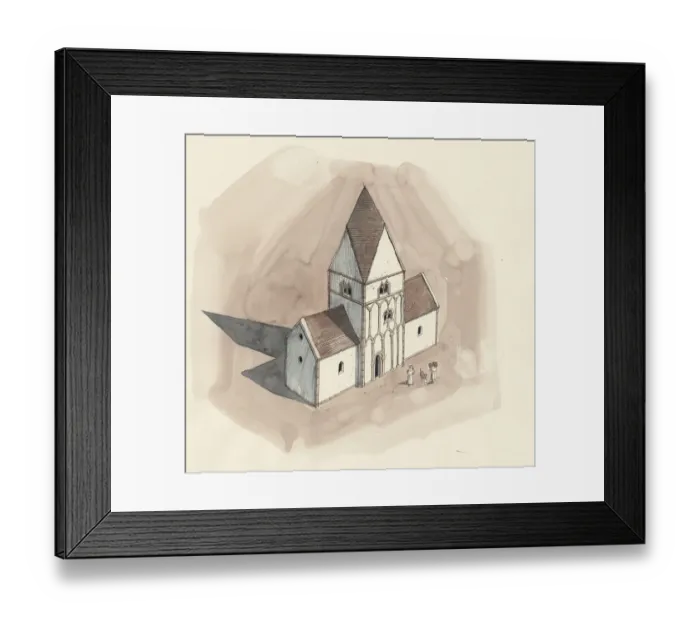 Framed Print : St Peters Church, Barton-upon-Humber N070171