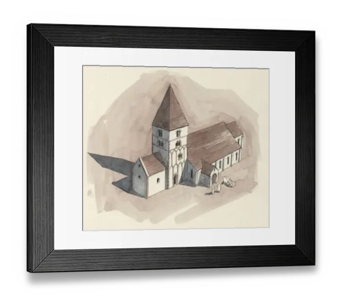 Framed Print : St Peters Church, Barton-upon-Humber N070172 Framed Print : St Peters Church, Barton-upon-Humber N070172