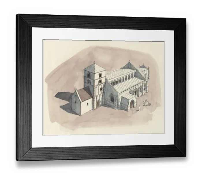 Framed Print : St Peters Church, Barton-upon-Humber N070174