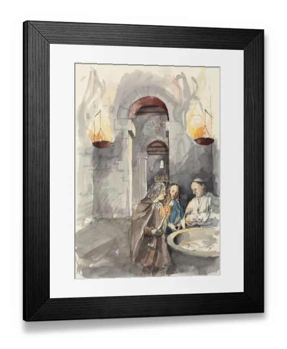 Framed Print : St Peters Church, Barton-upon-Humber N070175