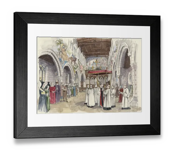Framed Print : St Peters Church, Barton-upon-Humber N070177
