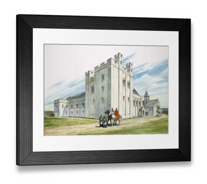 Framed Print : Sherborne Old Castle J960265