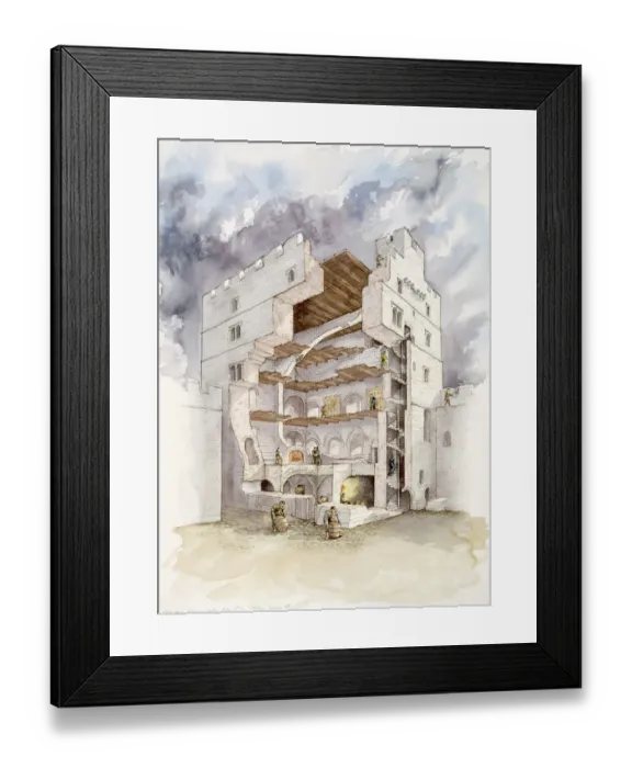 Framed Print : Norham Castle J980038