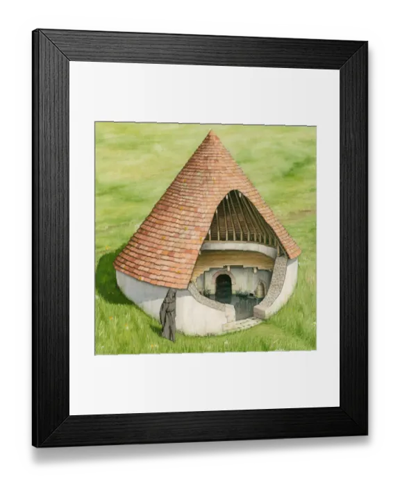 Framed Print : Conduit House, St Augustines Abbey IC091_018 Framed Print : Conduit House, St Augustines Abbey IC091_018