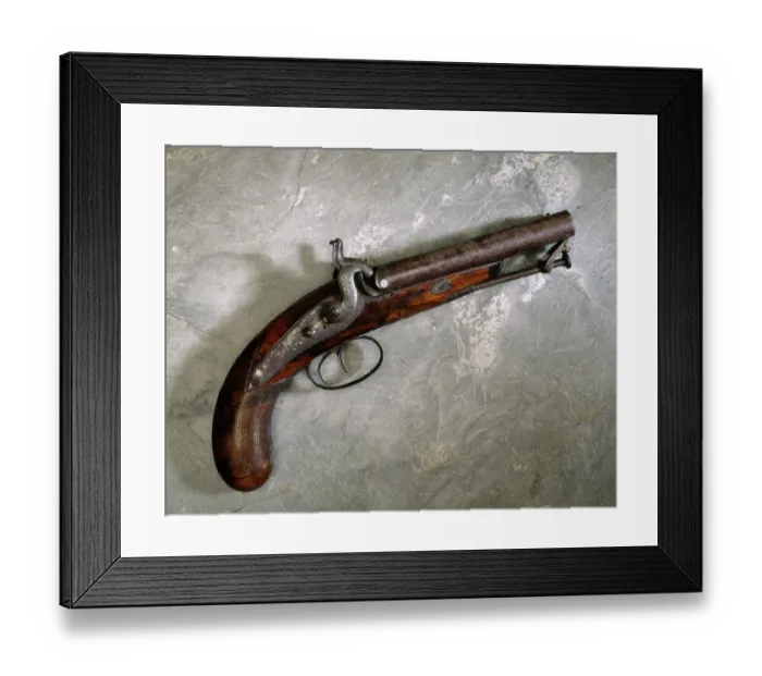 Framed Print : Pistol J970130