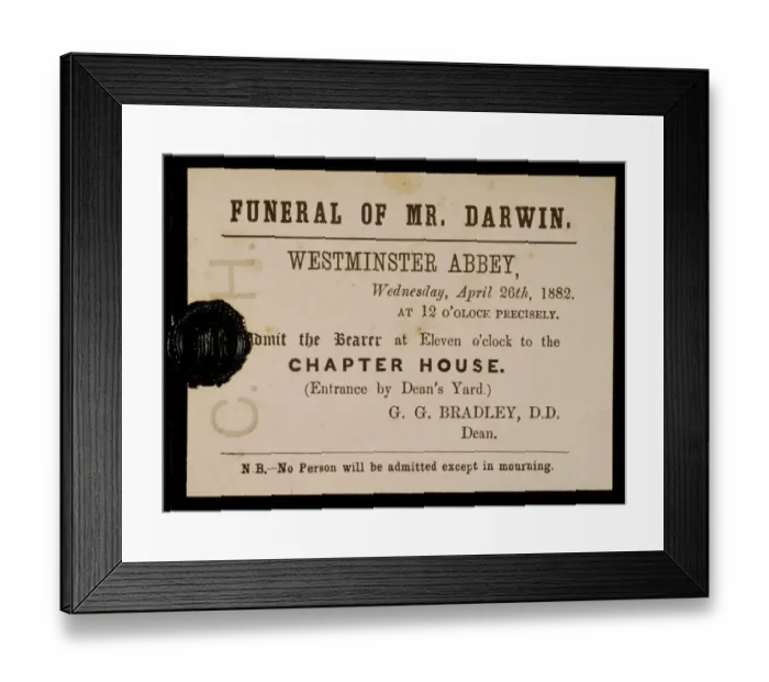 Framed Print : Invitation K970521