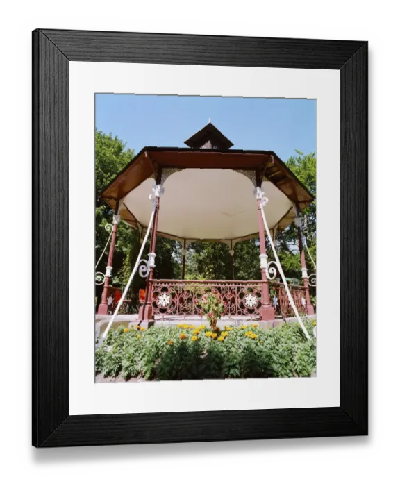 Framed Print : Bandstand, Swindon a061421 Framed Print : Bandstand, Swindon a061421