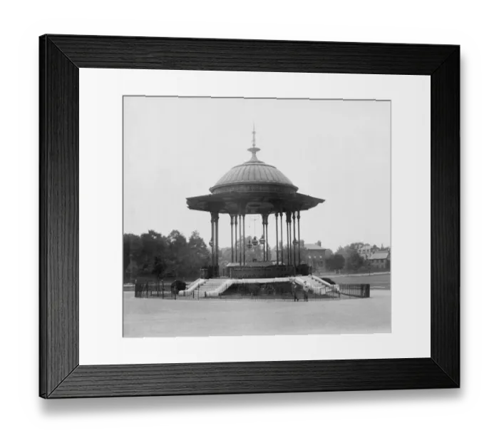 Framed Print : Bandstand, Peckham Rye BB91_21536a Framed Print : Bandstand, Peckham Rye BB91_21536a