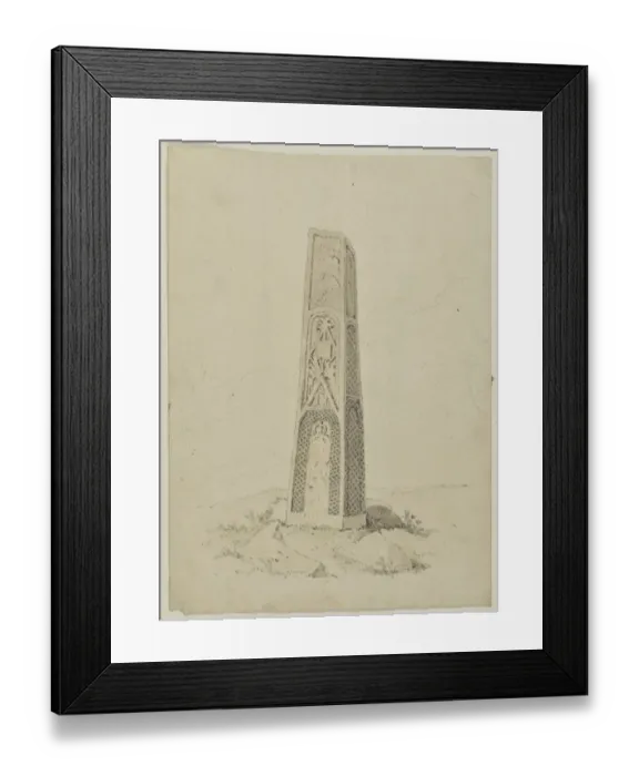 Framed Print : Mercian Cross CGH01_02_01_004