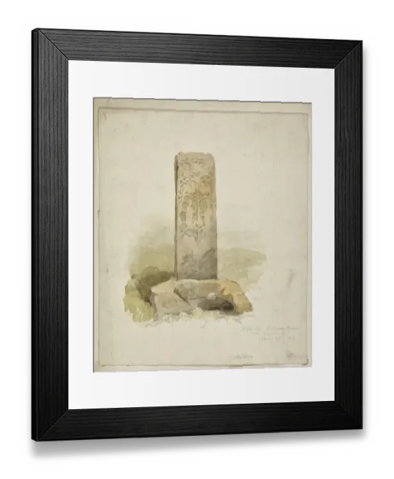 Framed Print : Monks Stone North Tyneside CGH01_02_01_018