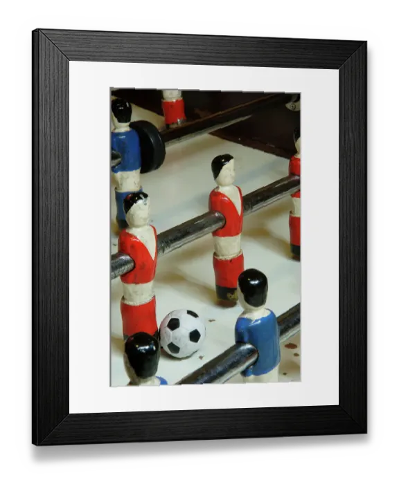 Framed Print : Table football DP034356 Framed Print : Table football DP034356
