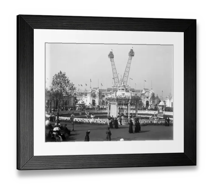 Framed Print : Franco-British Exhibition a81_01103