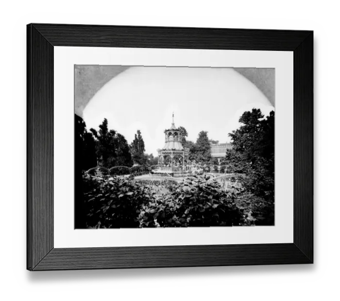 Framed Print : Cremorne Gardens CC97_01020