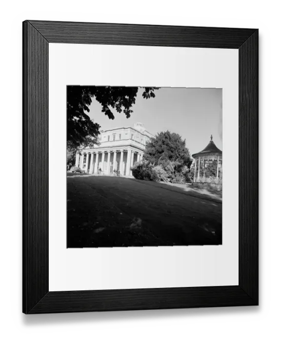 Framed Print : Pittville Park a092116