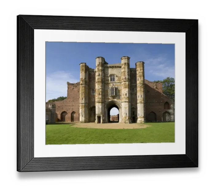 Framed Print : Thornton Abbey Gatehouse N080291 Framed Print : Thornton Abbey Gatehouse N080291