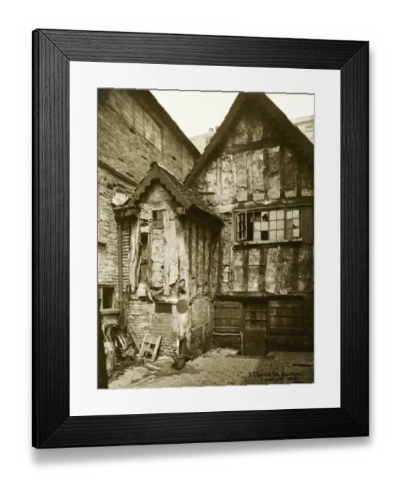 Framed Print : Medieval Nottingham OP06315