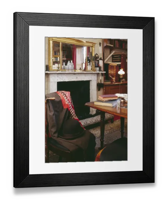 Framed Print : The Old Study, Down House K050044