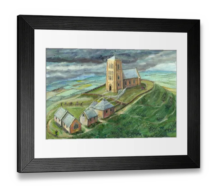 Framed Print : Glastonbury Tor IC141_002