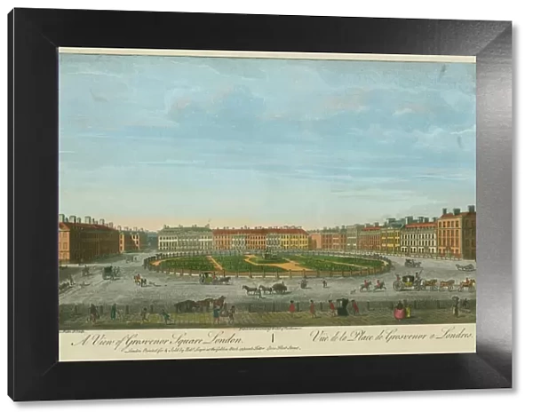 View of Grosvenor Square, London c. 1750 N060026