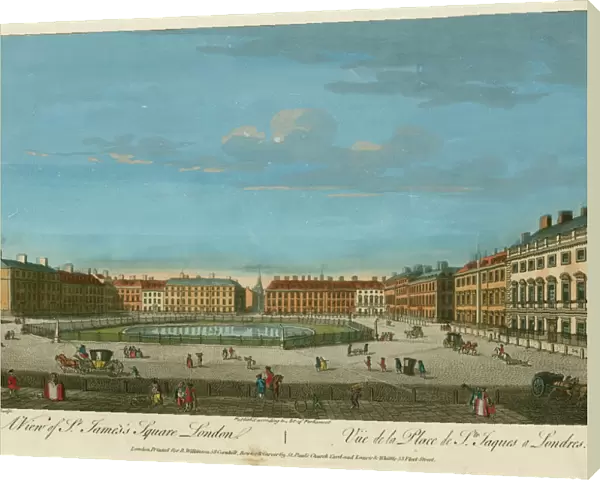 View of St Jamess Square, London c. 1753 N060027