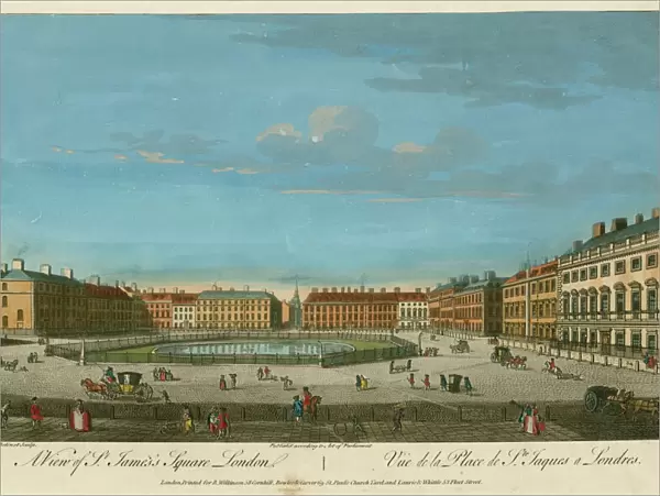 View of St Jamess Square, London c. 1753 N060027