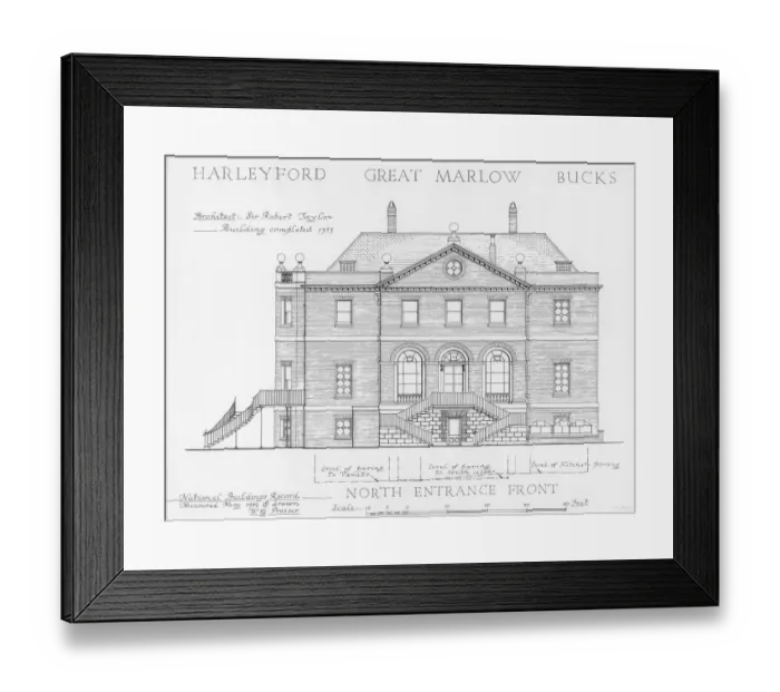 Framed Print : Harleyford Manor, Great Marlow MD63_00470