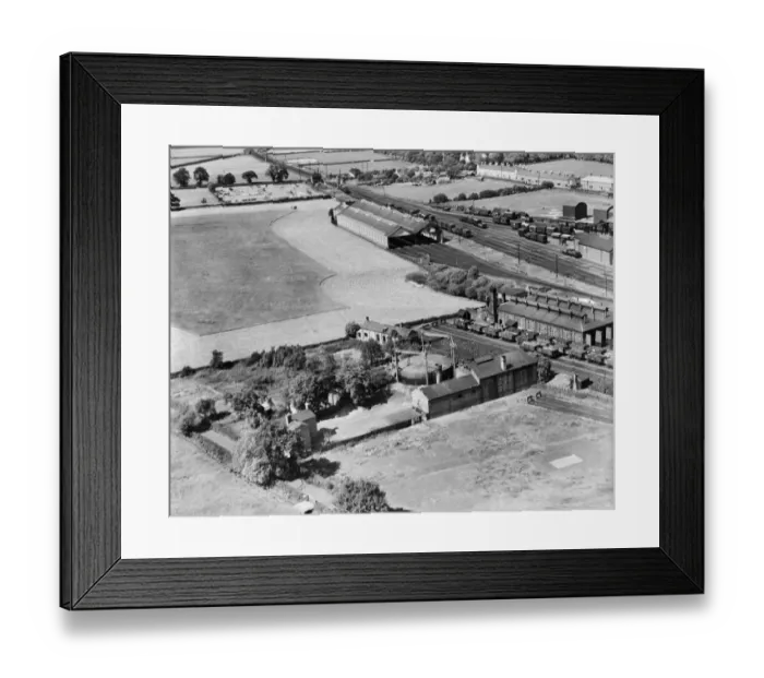 Framed Print : Gasworks, Craven Arms EPW061708
