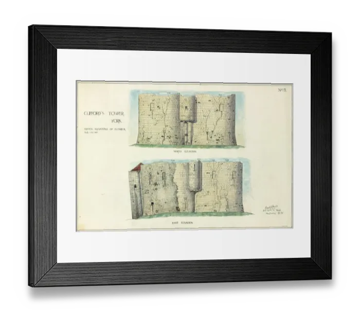 Framed Print : Cliffords Tower MP_CLI0033 Framed Print : Cliffords Tower MP_CLI0033