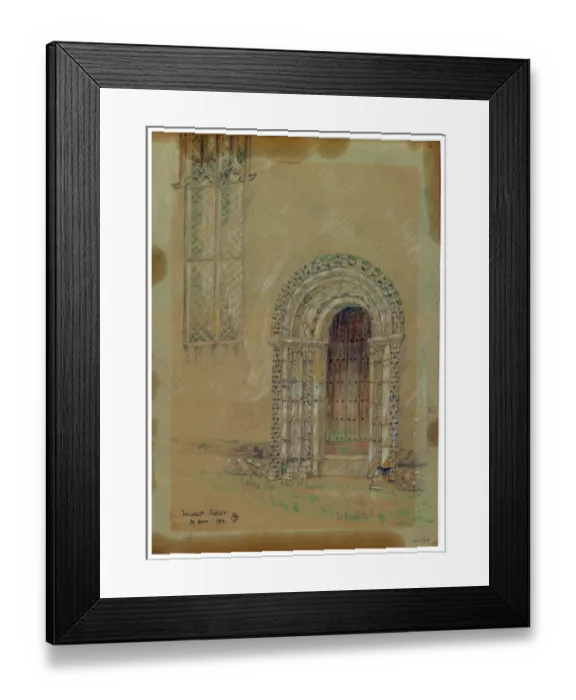 Framed Print : Church Door, Wissett MD41_00054 Framed Print : Church Door, Wissett MD41_00054