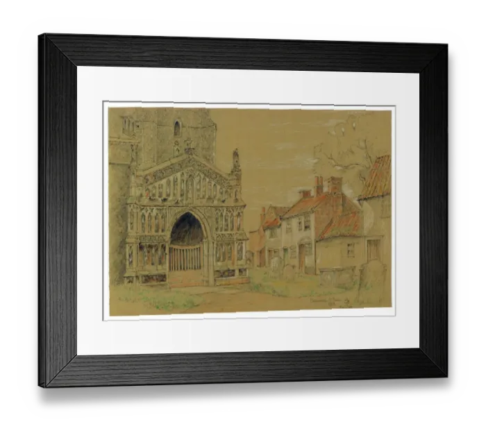 Framed Print : St Marys Halesworth MD41_00039