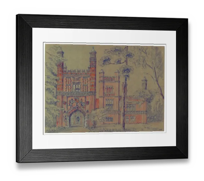 Framed Print : East Barsham Manor MD41_00047