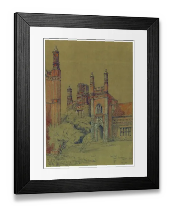 Framed Print : East Barsham Manor MD41_00048