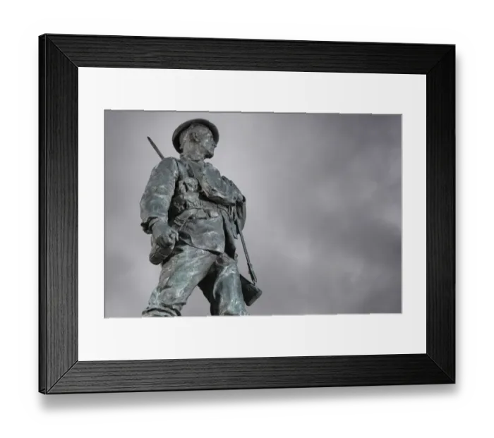 Framed Print : Duke of Cornwalls Light Infantry War Memorial DP196384