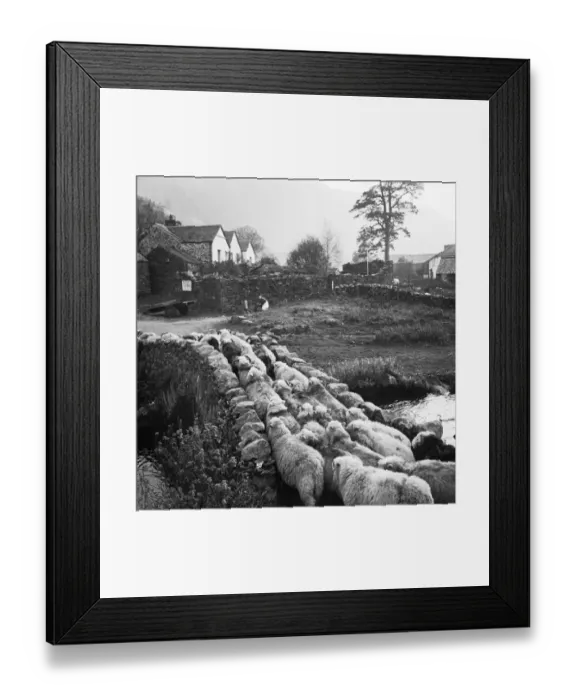 Framed Print : Watendlath, Borrowdale, Cumbria a080734