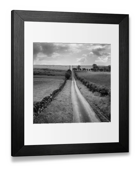 Framed Print : Country road a081285