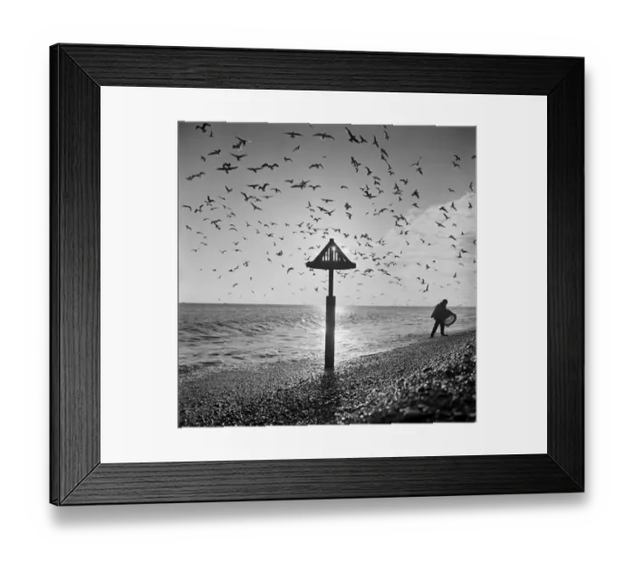 Framed Print : Aldeburgh Beach, Suffolk a082550