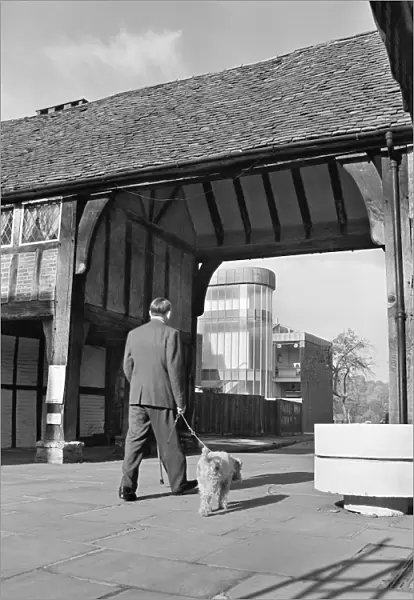 Man and his dog a085353