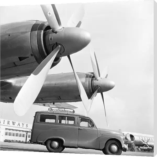 Austin van and aircraft propellers a087965
