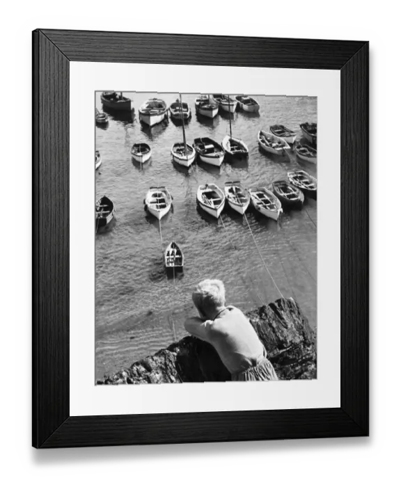 Framed Print : Portscatho Harbour, Cornwall OP04507