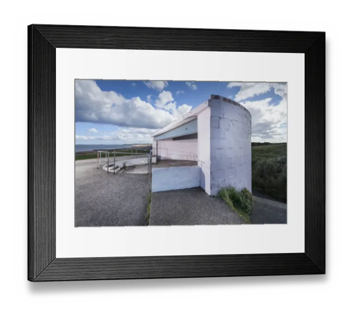 Framed Print : Gun Emplacement DP169964 Framed Print : Gun Emplacement DP169964