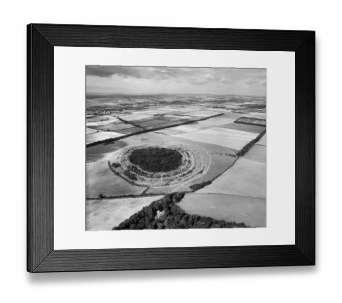 Framed Print : Badbury Rings EAW010546