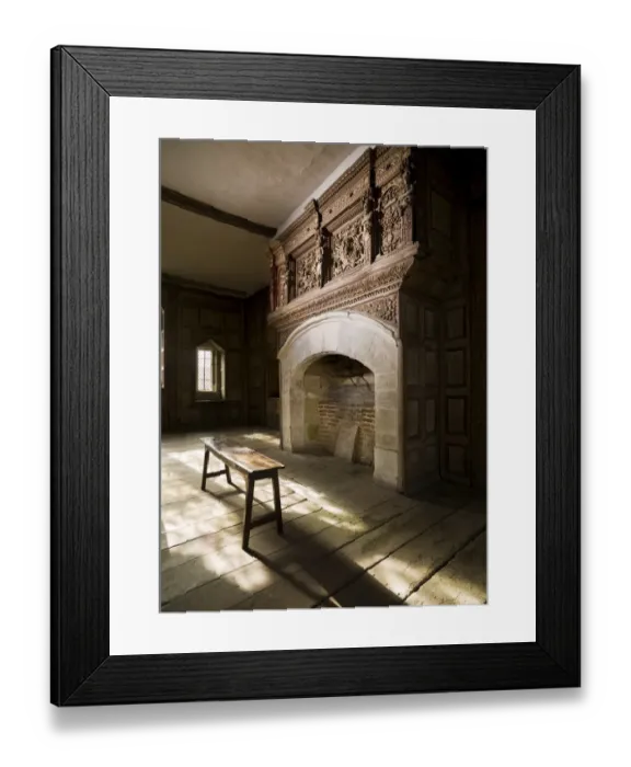 Framed Print : Solar Room, Stokesay Castle N080470