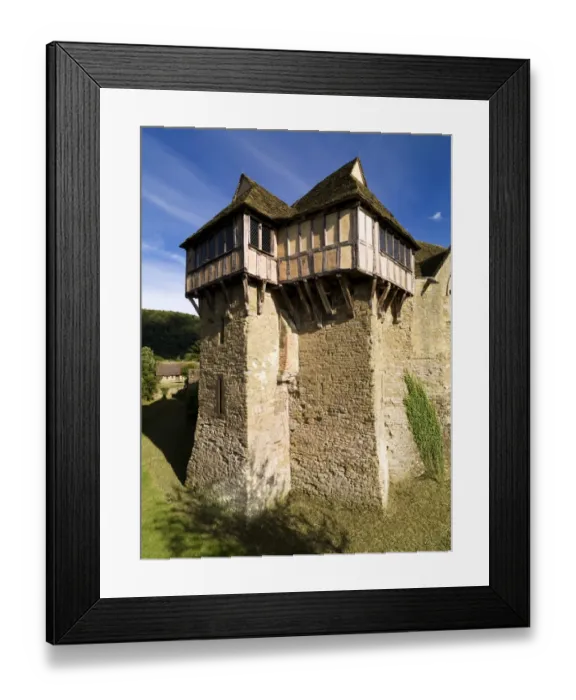 Framed Print : Stokesay Castle N080446 Framed Print : Stokesay Castle N080446